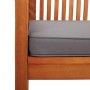 Set comedor de jardín 3 pzas y cojines madera maciza de acacia de , Conjuntos de jardín - Ref: Foro24-3120458, Precio: 556,81...