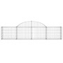 Cestas de gaviones 30 uds forma de arco hierro 200x30x40/60 cm de , Maceteros y jardineras - Ref: Foro24-3146064, Precio: 1,0...