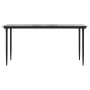 Juego de comedor para jardín 7 piezas ratán PVC negro de , Conjuntos de jardín - Ref: Foro24-3156577, Precio: 463,50 €, Descu...