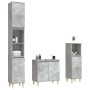 Set muebles de baño 2 piezas madera contrachapada gris hormigón de , Muebles de baño - Ref: Foro24-3185585, Precio: 174,95 €,...