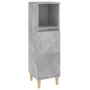 Set muebles de baño 2 piezas madera contrachapada gris hormigón de , Muebles de baño - Ref: Foro24-3185585, Precio: 174,95 €,...