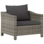 Set de muebles de jardín 7 pzas y cojines ratán sintético gris de , Conjuntos de jardín - Ref: Foro24-3187286, Precio: 586,56...