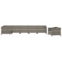 Set de muebles de jardín 7 pzas y cojines ratán sintético gris de , Conjuntos de jardín - Ref: Foro24-3187284, Precio: 586,56...
