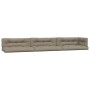 Cojines para palés 7 piezas tela gris taupe de , Cojines para sillas y sofás - Ref: Foro24-3188915, Precio: 253,25 €, Descuen...