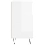 Aparadores 2 uds madera contrachapada blanco brillo de , Aparadores - Ref: Foro24-3190127, Precio: 122,40 €, Descuento: %