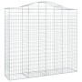 Cestas gaviones 25 uds forma de arco hierro 200x50x180/200 cm de , Maceteros y jardineras - Ref: Foro24-3145740, Precio: 3,00...