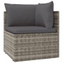 Set de muebles de jardín 5 pzas y cojines ratán sintético gris de , Conjuntos de jardín - Ref: Foro24-3157372, Precio: 460,99...