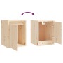 Muebles para TV 6 piezas madera maciza de pino de , Muebles TV - Ref: Foro24-3100189, Precio: 264,95 €, Descuento: %