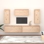 Muebles para TV 5 piezas madera maciza de pino de , Muebles TV - Ref: Foro24-3100244, Precio: 267,40 €, Descuento: %