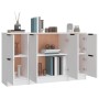 Aparadores 3 piezas madera contrachapada blanco de , Aparadores - Ref: Foro24-3115844, Precio: 156,49 €, Descuento: %