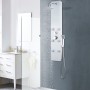 Panel ducha de vidrio 25x44,6x130 cm blanco de , Boquillas de chorro para bañeras y duchas - Ref: Foro24-142992, Precio: 205,...