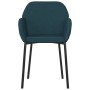 Sillas de comedor 2 unidades terciopelo azul de , Sillas de comedor - Ref: Foro24-344700, Precio: 115,46 €, Descuento: %