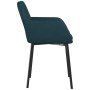 Sillas de comedor 2 unidades terciopelo azul de , Sillas de comedor - Ref: Foro24-344700, Precio: 115,46 €, Descuento: %