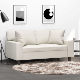 Cojines decorativos 2 uds cuero sintético crema 40x40 cm de , Cojines - Ref: Foro24-349480, Precio: 26,90 €, Descuento: %