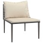Set de muebles de jardín 3 pzas y cojines ratán sintético gris de , Conjuntos de jardín - Ref: Foro24-364129, Precio: 138,16 ...