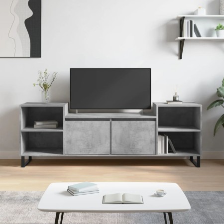Mueble para TV madera contrachapada gris hormigón 160x35x55 cm de , Muebles TV - Ref: Foro24-831352, Precio: 96,01 €, Descuen...