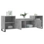 Mueble para TV madera contrachapada gris hormigón 160x35x55 cm de , Muebles TV - Ref: Foro24-831352, Precio: 96,01 €, Descuen...