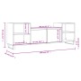 Mueble para TV madera contrachapada gris hormigón 160x35x55 cm de , Muebles TV - Ref: Foro24-831352, Precio: 96,01 €, Descuen...