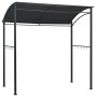 Cenador de barbacoa acero gris antracita 215x150x220 cm de , Carpas y cenadores - Ref: Foro24-48603, Precio: 163,56 €, Descue...