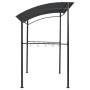 Cenador de barbacoa acero gris antracita 215x150x220 cm de , Carpas y cenadores - Ref: Foro24-48603, Precio: 163,56 €, Descue...