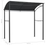 Cenador de barbacoa acero gris antracita 215x150x220 cm de , Carpas y cenadores - Ref: Foro24-48603, Precio: 163,56 €, Descue...