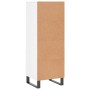 Aparador alto madera contrachapada blanco brillo 40x36x110 cm de , Aparadores - Ref: Foro24-831518, Precio: 79,70 €, Descuent...
