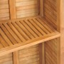 Mesa de bar plegable de madera teca maciza 155x53x105 cm de , Mesas de jardín - Ref: Foro24-43804, Precio: 443,53 €, Descuent...