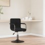 Silla de comedor de terciopelo negro de , Sillas de comedor - Ref: Foro24-3087938, Precio: 92,47 €, Descuento: %