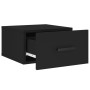 Mesitas de noche de pared 2 uds negro 35x35x20 cm de , Taquillas y armarios de almacenamiento - Ref: Foro24-829839, Precio: 5...