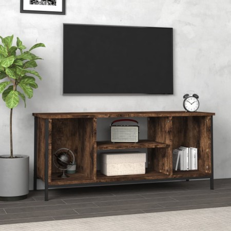 Mueble para TV madera contrachapada roble ahumado 102x35x45 cm de , Muebles TV - Ref: Foro24-826287, Precio: 59,24 €, Descuen...