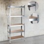 HI Estantería de alta resistencia 75x30x172 cm de , Estanterías industriales - Ref: Foro24-423939, Precio: 49,83 €, Descuento: %
