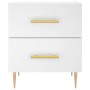 Mesita de noche madera de ingeniería blanco 40x35x47,5 cm de , Mesitas de noche - Ref: Foro24-827276, Precio: 65,61 €, Descue...