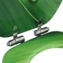 Asiento WC tapa de cierre suave MDF verde diseño gotas de agua de , Asientos de inodoros y bidés - Ref: Foro24-146915, Precio...