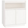 Aparador de madera maciza de pino blanco 70x34x80 cm de , Aparadores - Ref: Foro24-814385, Precio: 90,27 €, Descuento: %