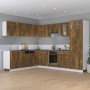 Armario cocina “Lyon” madera ingeniería roble ahumado de , Armarios de cocina - Ref: Foro24-815582, Precio: 95,78 €, Descuent...