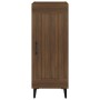 Aparador madera de ingeniería marrón roble 34,5x34x90 cm de , Aparadores - Ref: Foro24-817437, Precio: 53,11 €, Descuento: %