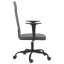 Silla de oficina altura ajustable tela malla y cuero PE gris de , Sillas de oficina - Ref: Foro24-353014, Precio: 81,47 €, De...
