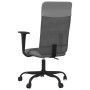 Silla de oficina altura ajustable tela malla y cuero PE gris de , Sillas de oficina - Ref: Foro24-353014, Precio: 81,47 €, De...