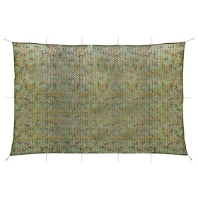 Red de camuflaje con bolsa de almacenamiento verde 5x7 m de , Equipamiento de protección para caza y tiro - Ref: Foro24-13589...