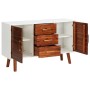 Aparador de madera maciza de acacia y MDF 110x35x70 cm de , Aparadores - Ref: Foro24-327458, Precio: 141,01 €, Descuento: %