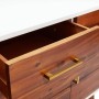 Aparador de madera maciza de acacia y MDF 110x35x70 cm de , Aparadores - Ref: Foro24-327458, Precio: 141,01 €, Descuento: %