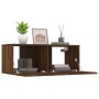Muebles de TV 2 uds madera ingeniería roble marrón 80x30x30 cm de , Muebles TV - Ref: Foro24-820465, Precio: 94,97 €, Descuen...
