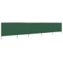 Paravientos de playa de 5 paneles tela verde 600x160cm de , Sombrillas - Ref: Foro24-47167, Precio: 83,28 €, Descuento: %