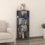 Estantería/divisor de espacios madera de pino gris 51x25x132 cm de , Librerías y estanterías - Ref: Foro24-814041, Precio: 39...