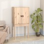 Aparador alto de madera maciza de pino 60x40x120 cm de , Aparadores - Ref: Foro24-821744, Precio: 94,45 €, Descuento: %