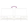 Estructura de cama para niños madera de pino blanco 70x140 cm de , Cunas y camas para niños - Ref: Foro24-834457, Precio: 114...