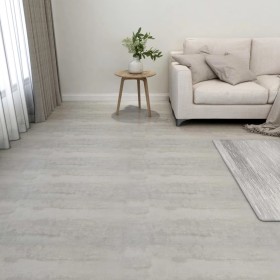 Lamas para suelo autoadhesivas 55 uds PVC gris claro 5,11 m² de , Suelos y moquetas - Ref: Foro24-324651, Precio: 95,58 €, De...