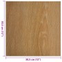 Lamas para suelo autoadhesivas 55 uds PVC marrón 5,11 m² de , Suelos y moquetas - Ref: Foro24-324666, Precio: 76,47 €, Descue...