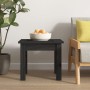 Mesa de centro de madera maciza de pino negro 35x35x30 cm de , Mesas de centro - Ref: Foro24-814223, Precio: 35,63 €, Descuen...