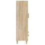 Aparador madera contrachapada color roble Sonoma 70x31x115 cm de , Aparadores - Ref: Foro24-812567, Precio: 94,45 €, Descuent...